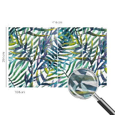 Poszter tapéta Egzotikus növényzet