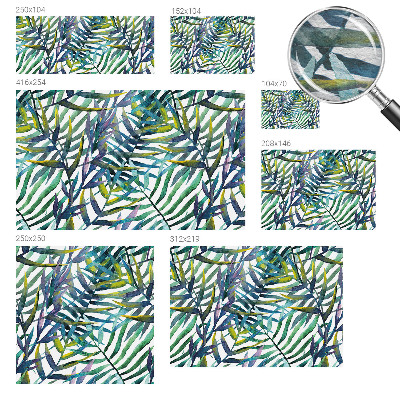 Poszter tapéta Egzotikus növényzet