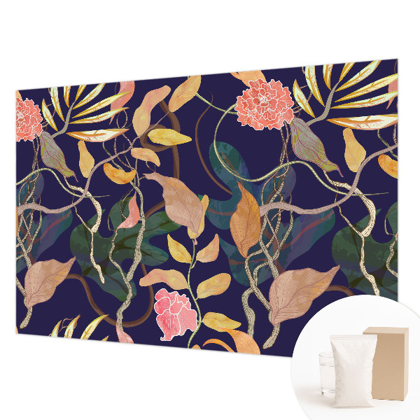 Fali poszter tapéta Növényi elegancia