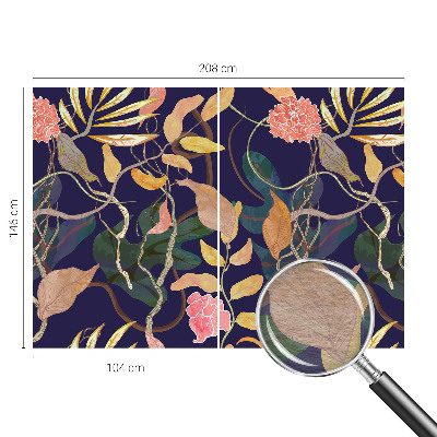 Fali poszter tapéta Növényi elegancia