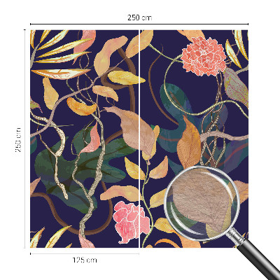 Fali poszter tapéta Növényi elegancia