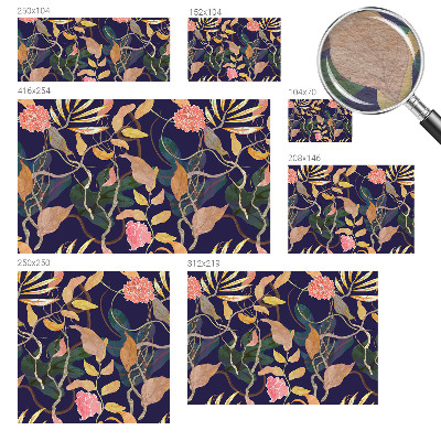 Fali poszter tapéta Növényi elegancia