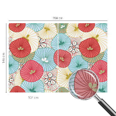 Fotótapéta hálószobába Virágminta