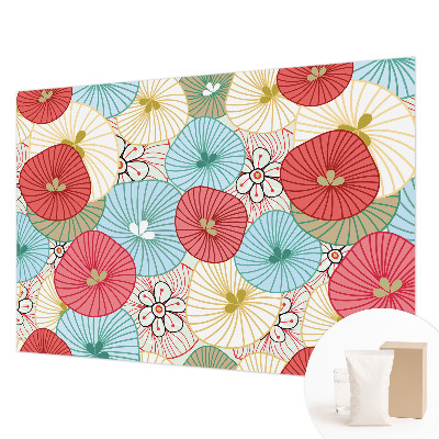 Fotótapéta hálószobába Virágminta