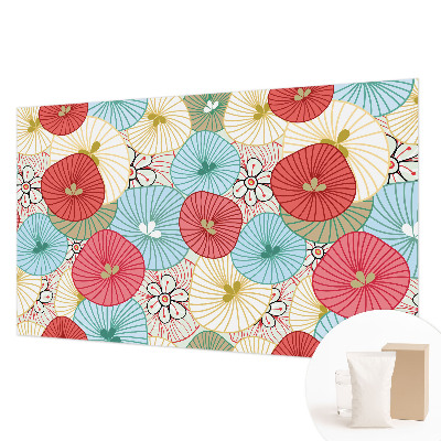 Fotótapéta hálószobába Virágminta