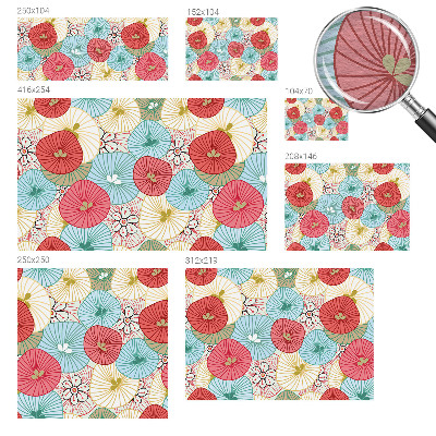 Fotótapéta hálószobába Virágminta