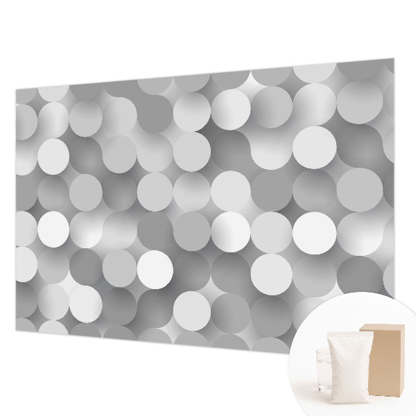 Modern fotótapéta méretre Szürke körök