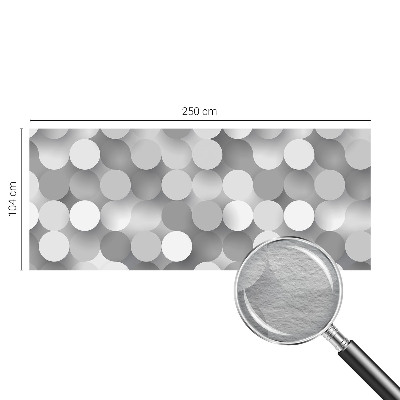 Modern fotótapéta méretre Szürke körök