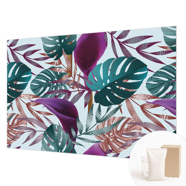 Dekoratív fotótapéta nappaliba Trópusi kompozíció