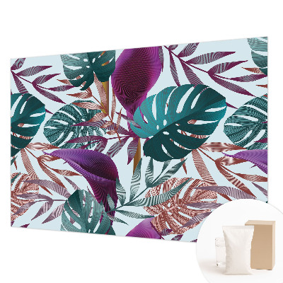 Dekoratív fotótapéta nappaliba Trópusi kompozíció