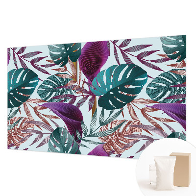 Dekoratív fotótapéta nappaliba Trópusi kompozíció