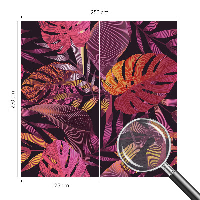 Modern fotótapéta Egzotikus levelek