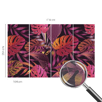 Modern fotótapéta Egzotikus levelek