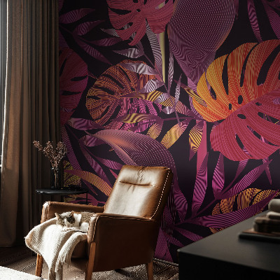 Modern fotótapéta Egzotikus levelek