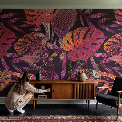 Modern fotótapéta Egzotikus levelek