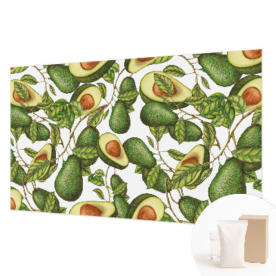 Vlies fotótapéta gyerekszobába Avokádó minta