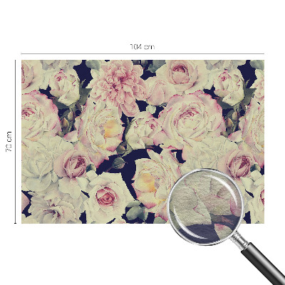 Nyomtatott vlies fotótapéta Virágcsokor