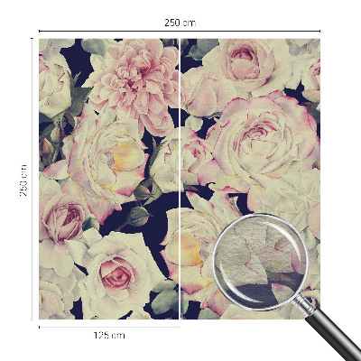 Nyomtatott vlies fotótapéta Virágcsokor