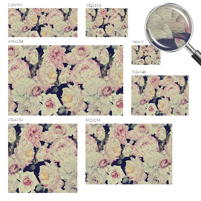 Nyomtatott vlies fotótapéta Virágcsokor