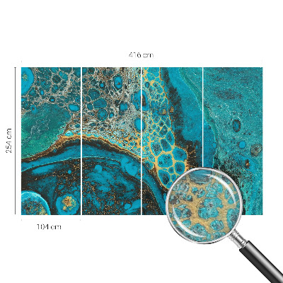 Fotótapéta hálószobába Absztrakt szerkezet