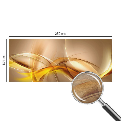 Fotótapéta méretre hálószobába Gyengéd vonalak