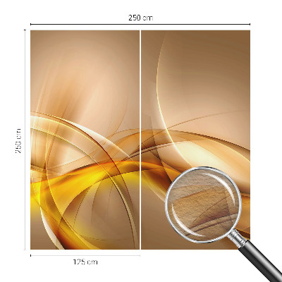 Fotótapéta méretre hálószobába Gyengéd vonalak