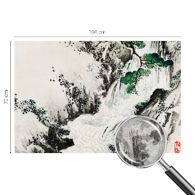 Vlies fotótapéta hálószobába A természet vízesése