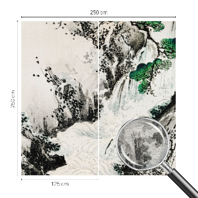 Vlies fotótapéta hálószobába A természet vízesése