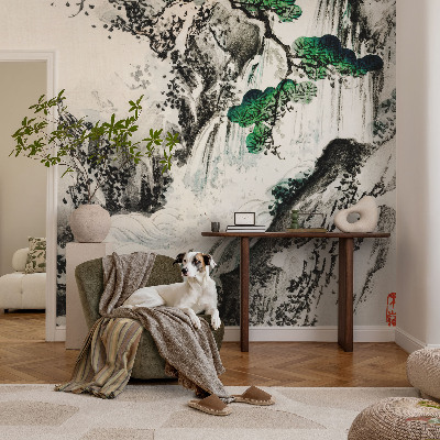 Vlies fotótapéta hálószobába A természet vízesése