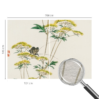 Vlies alapú fotótapéta virágok természet