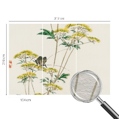 Vlies alapú fotótapéta virágok természet