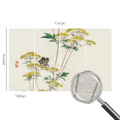 Vlies alapú fotótapéta virágok természet