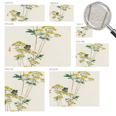 Vlies alapú fotótapéta virágok természet