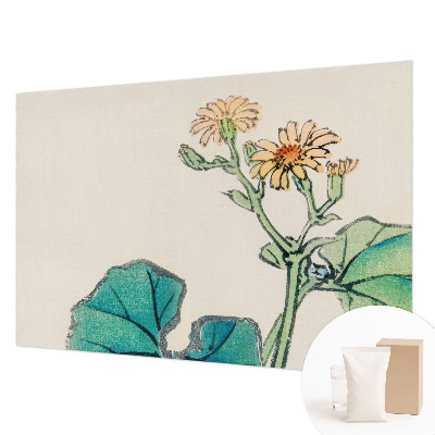 Nyomtatott vlies fotótapéta Virág és levelek