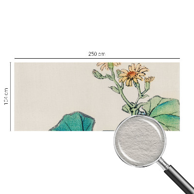 Nyomtatott vlies fotótapéta Virág és levelek