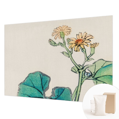 Nyomtatott vlies fotótapéta Virág és levelek