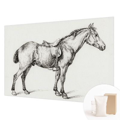 Poszter tapéta Vázlat egy lóról