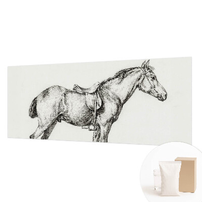 Poszter tapéta Vázlat egy lóról