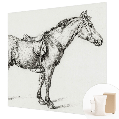 Poszter tapéta Vázlat egy lóról