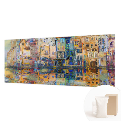 Fotótapéta hálószobába Varázslatos város