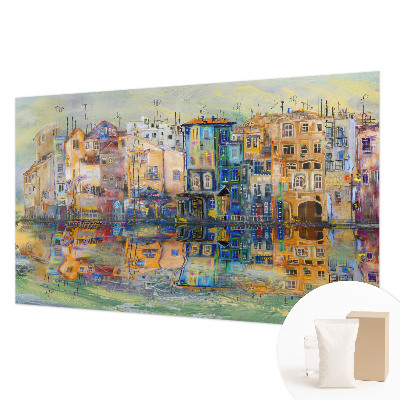 Fotótapéta hálószobába Varázslatos város