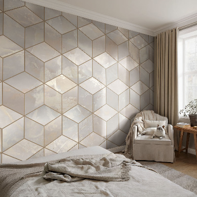 Vlies fotótapéta Geometrikus mozaik
