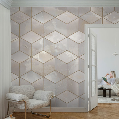 Vlies fotótapéta Geometrikus mozaik