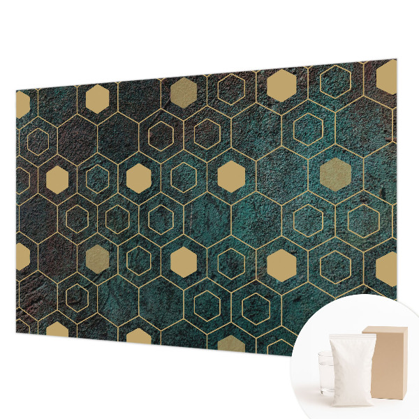 Vlies fotótapéta falra Geometriai hatszögek