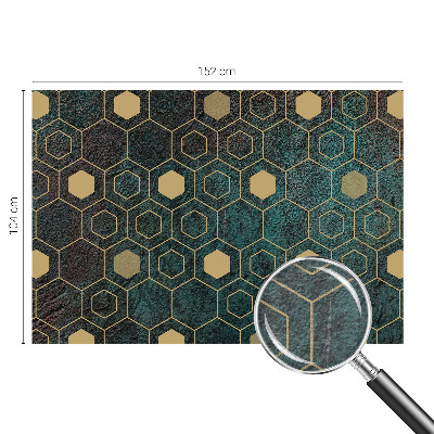 Vlies fotótapéta falra Geometriai hatszögek