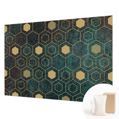 Vlies fotótapéta falra Geometriai hatszögek