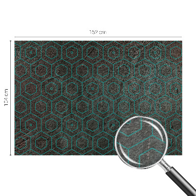 Vlies fotótapéta hálószobába Geometrikus minta