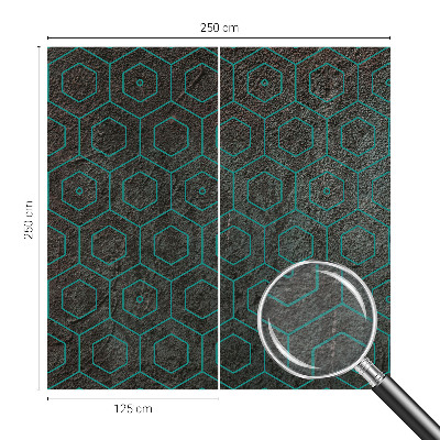 Vlies fotótapéta hálószobába Geometrikus minta