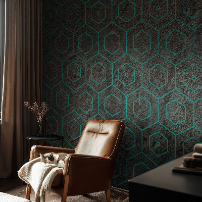 Vlies fotótapéta hálószobába Geometrikus minta