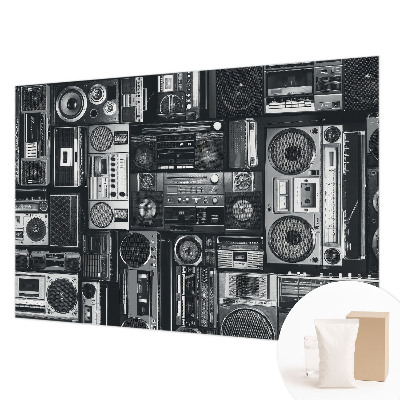 Vlies fotótapéta gyerekszobába Retro rádió